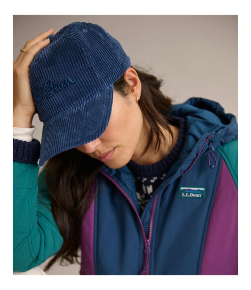 Adults' L.L.Bean Corduroy Baseball Cap, Dark Cinder Signature, small image number 7