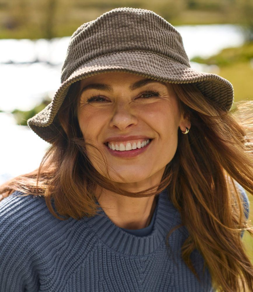 Adults' Cotton Corduroy Bucket Hat, Dark Cinder, small image number 5