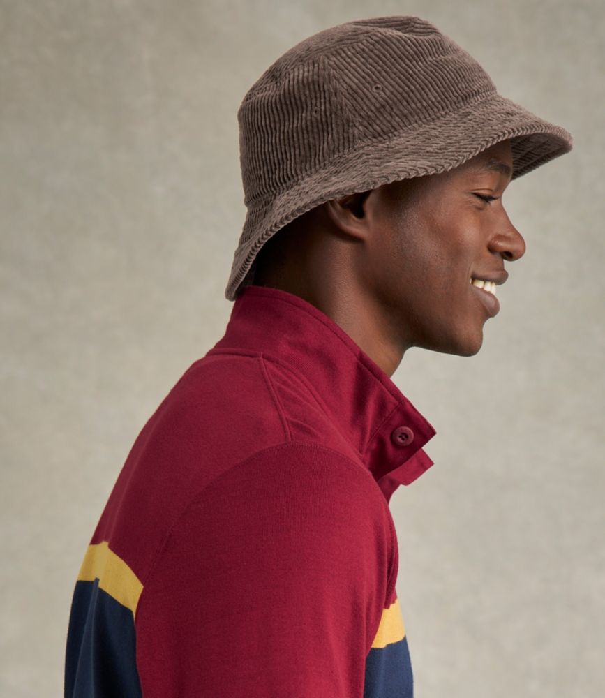 Adults' Cotton Corduroy Bucket Hat, Fig, small image number 8
