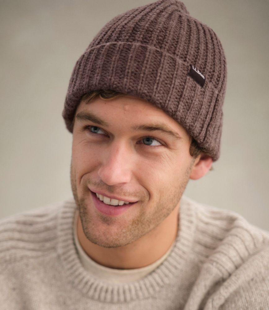 Adults' Wool-Blend Watch Cap, Dark Cinder Marl, small image number 3
