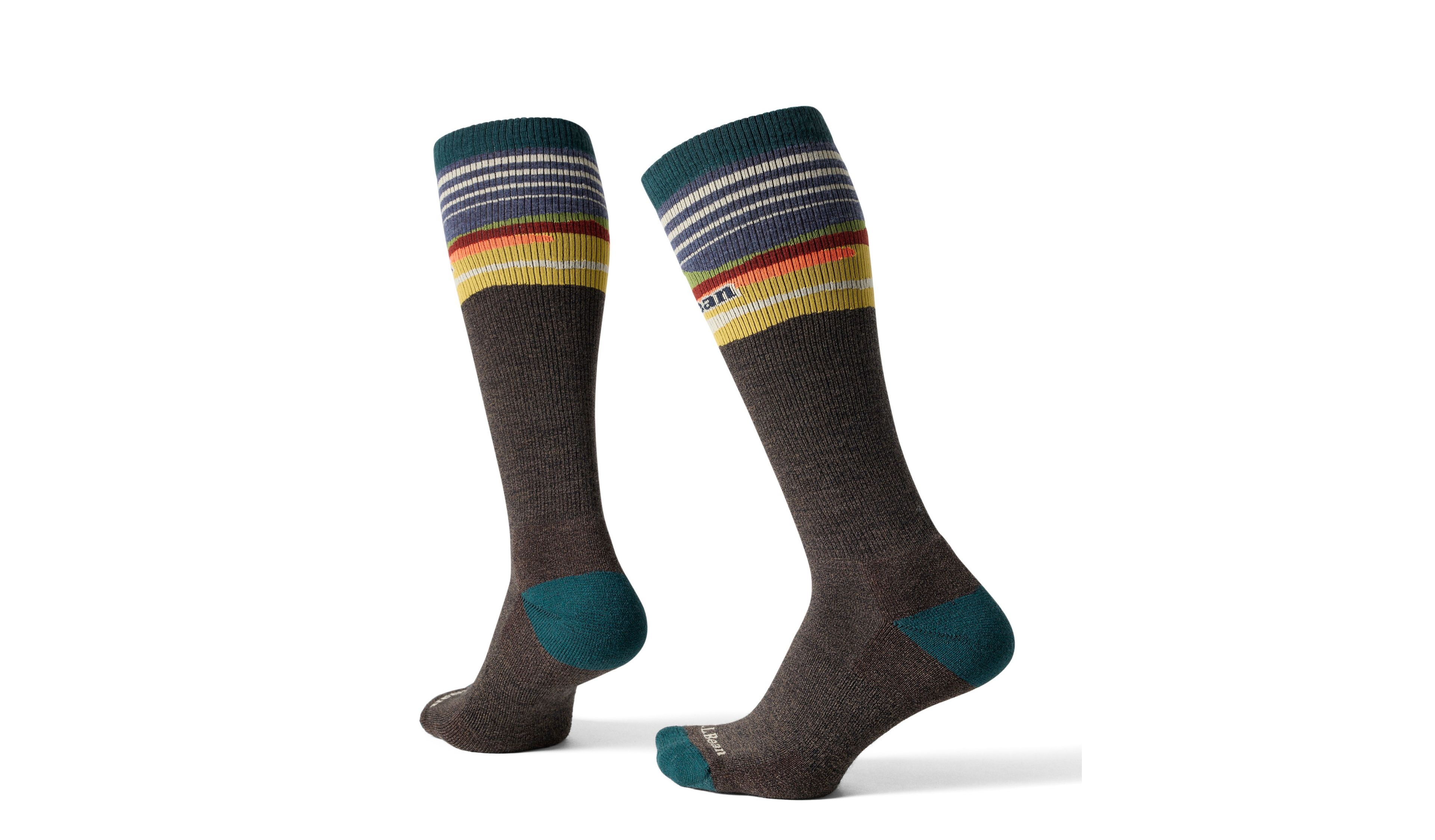Adults' Katahdin Over the Calf Hiker Socks, Mountain