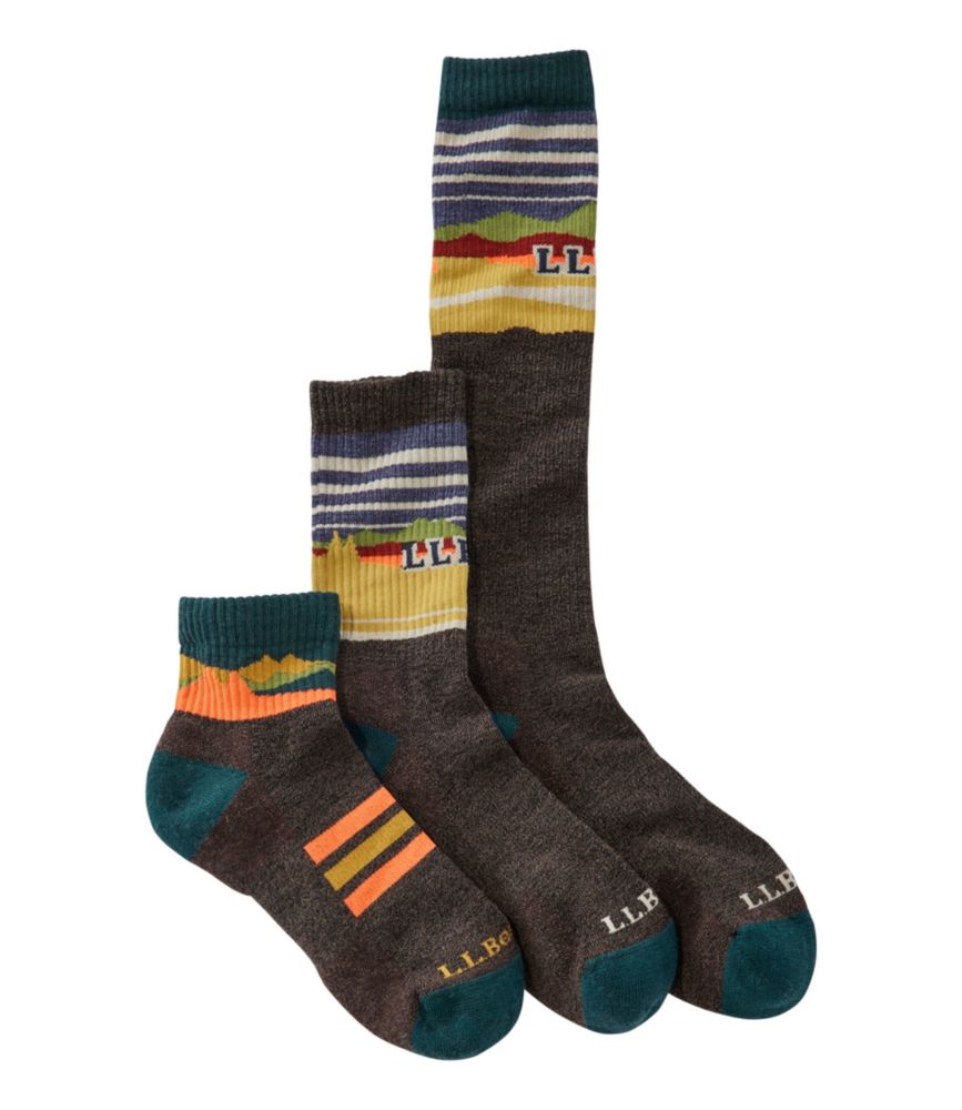 Adults' Katahdin Over the Calf Hiker Socks, Mountain