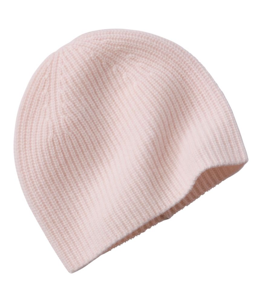 Adults' Classic Cashmere Beanie, Cream Pink, small image number 1
