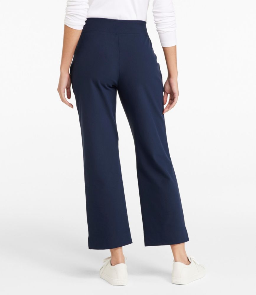 Women's Go-Anywhere Pants, High-Rise Straight-Leg Ankle, Burgundy Brown, small image number 3