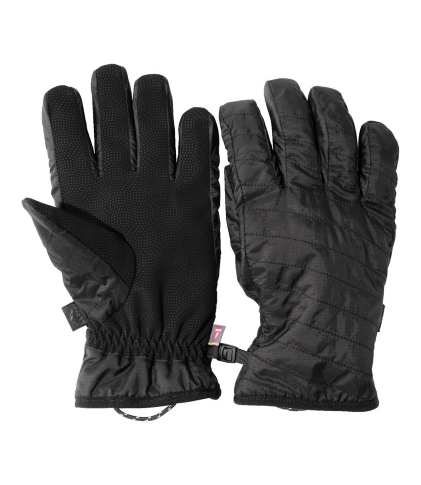 Men's PrimaLoft Packaway Gloves, Carbon Navy, small image number 3