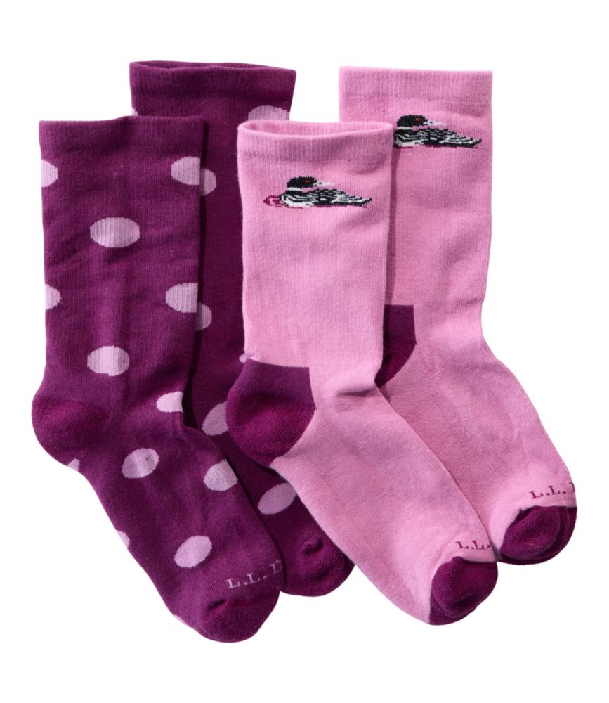 Fig Polka Dot/Iced Orchid Loon