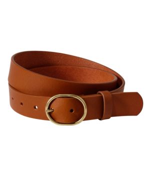 Women's L.L.Bean Oval Buckle Belt, New