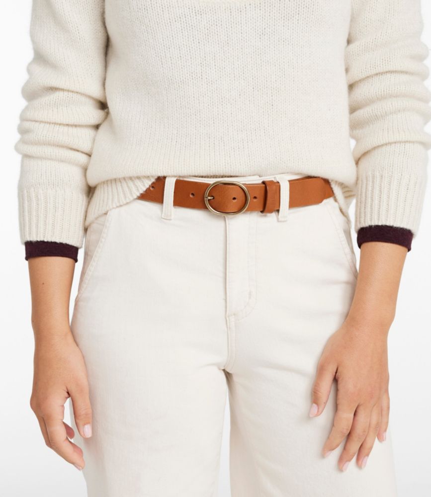 Women's L.L.Bean Oval Buckle Belt