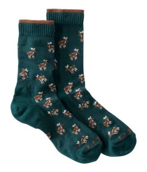 Adults' L.L.Bean Maine Motif Sock, New