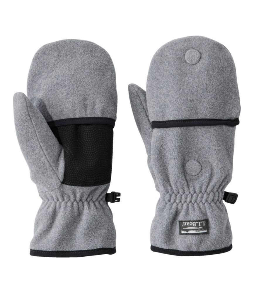 Adults' L.L.Bean Access Fleece Convertible Mitten, , small image number 3