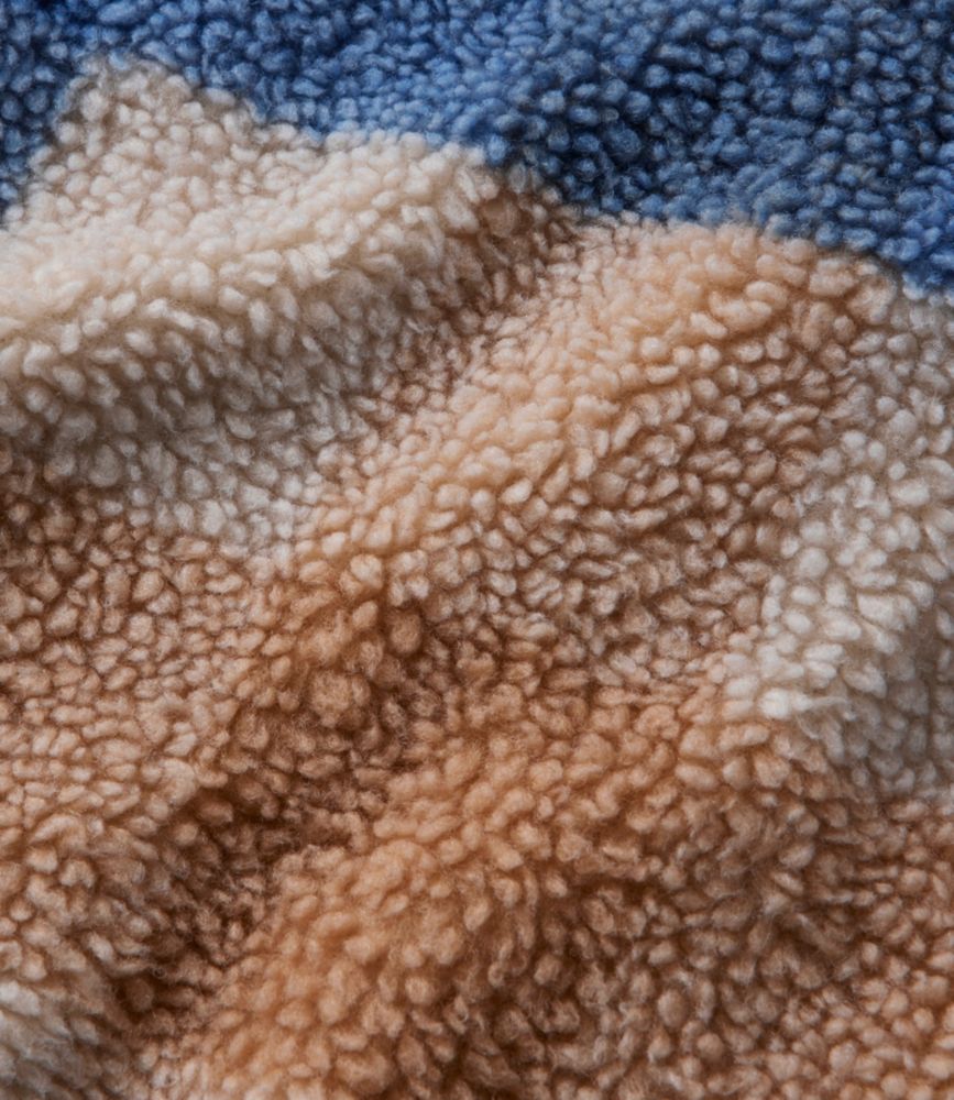 Women's Bean's Sherpa Fleece Coat, Print