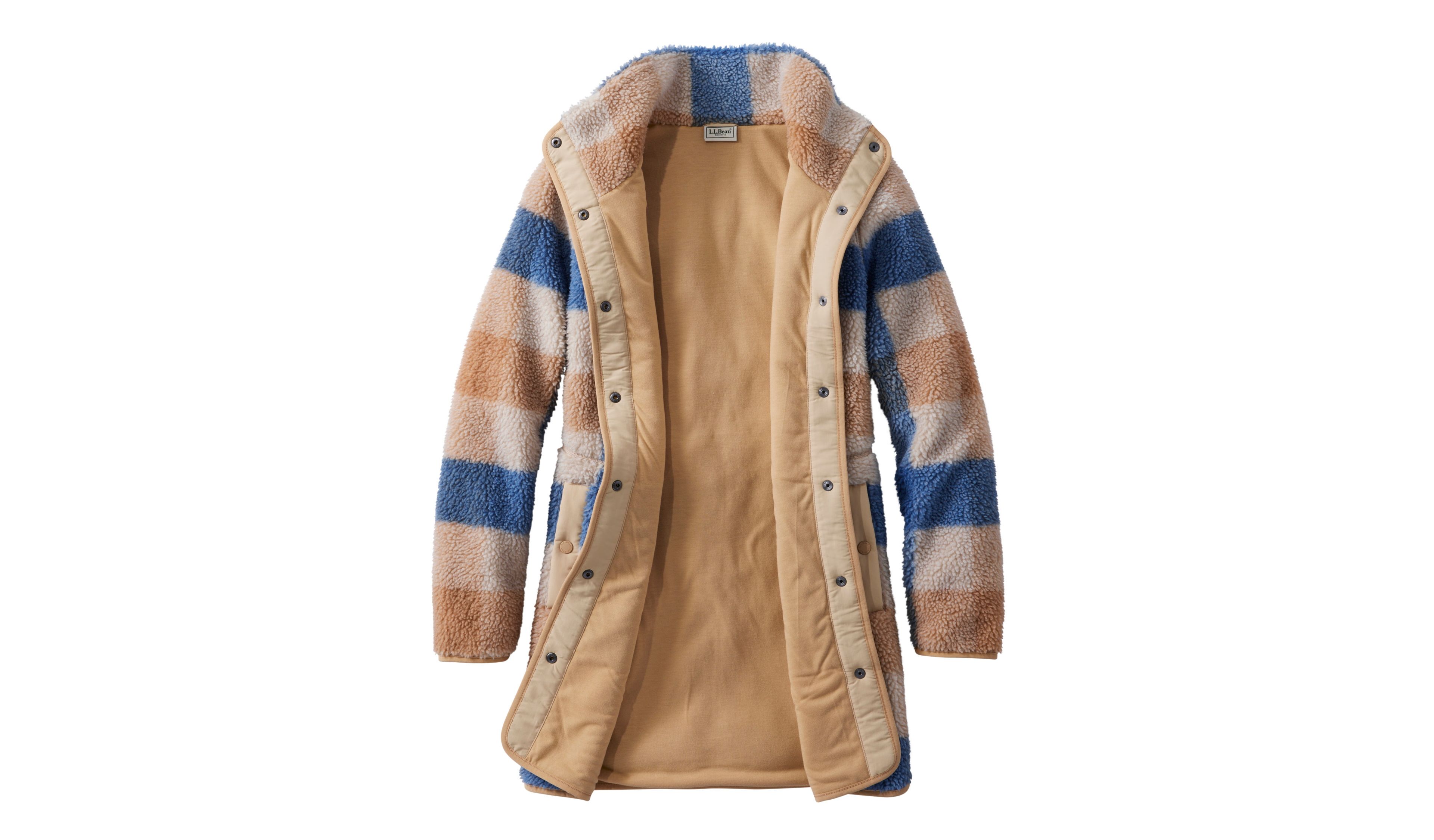 Women's Bean's Sherpa Fleece Coat, Print