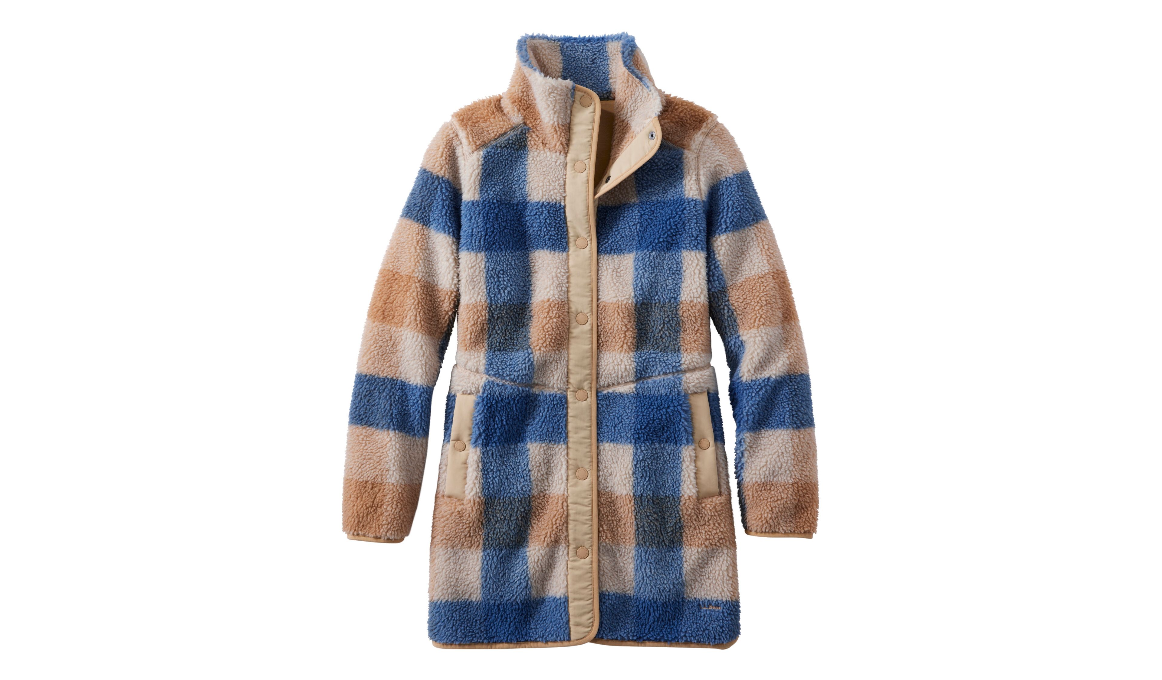 Women's Bean's Sherpa Fleece Coat, Print