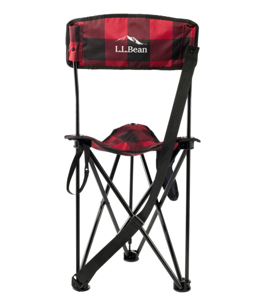 L.L.Bean Access Camp Chair Tripod, Plaid