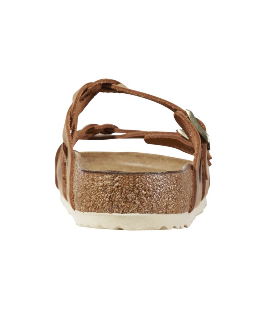 Women's Birkenstock Franca Braid Sandals, Oiled Leather