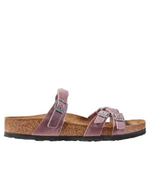 Women's Birkenstock Franca Braid Sandals, Oiled Leather, New