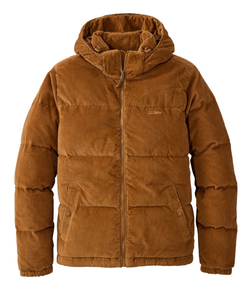 Men's Mountain Classic Down Jacket, Corduroy, Saddle, small image number 1