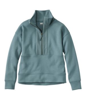Women's CloudSoft Top, Half-Zip Pullover, New