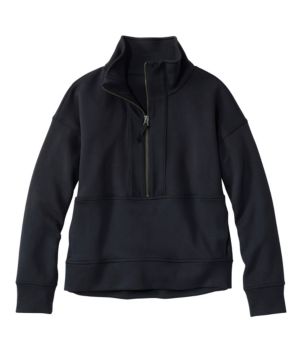 Women's CloudSoft Top, Half-Zip Pullover, New