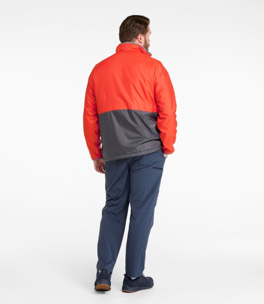 Men's Bean's Classic Reversible Anorak, Cherry Tomato/Iron, small image number 9