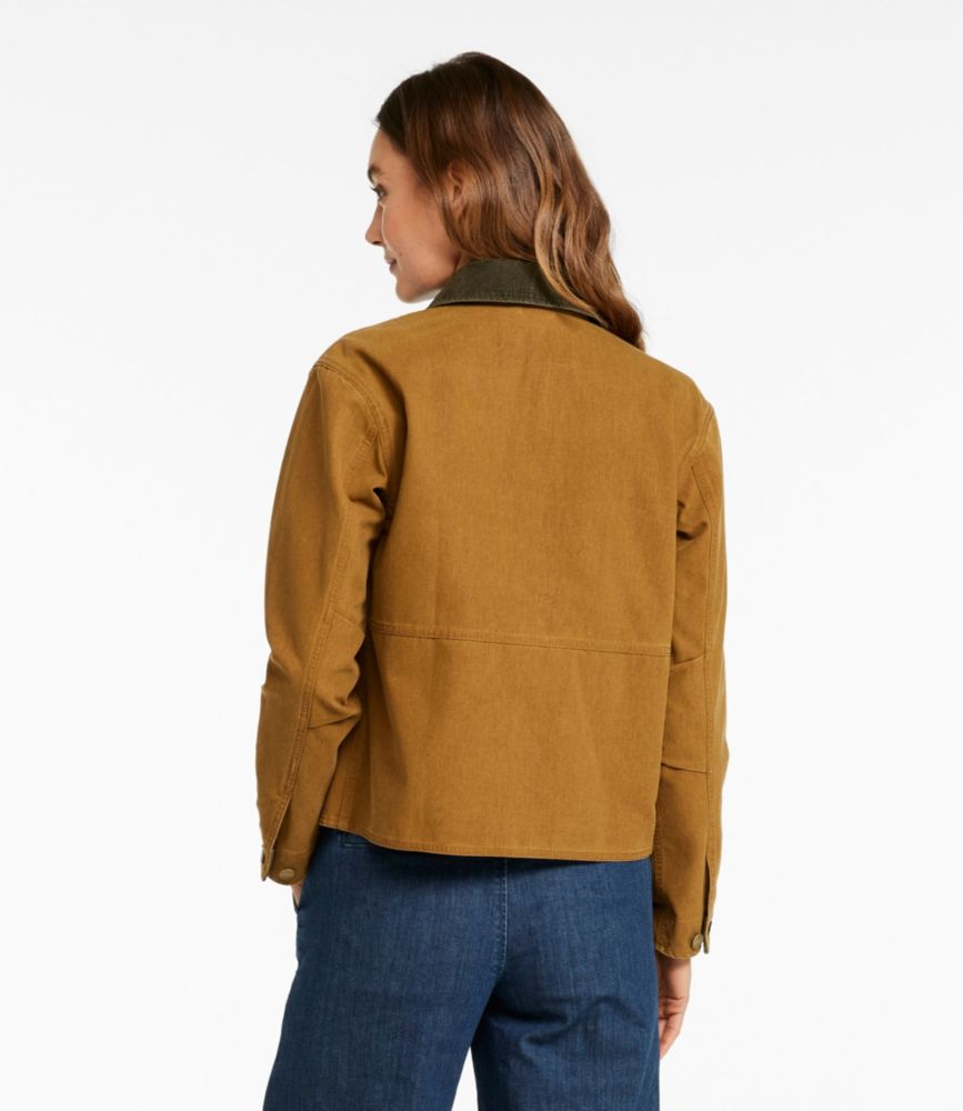 Women's Lightweight Field Jacket, Faded Orange, small image number 3