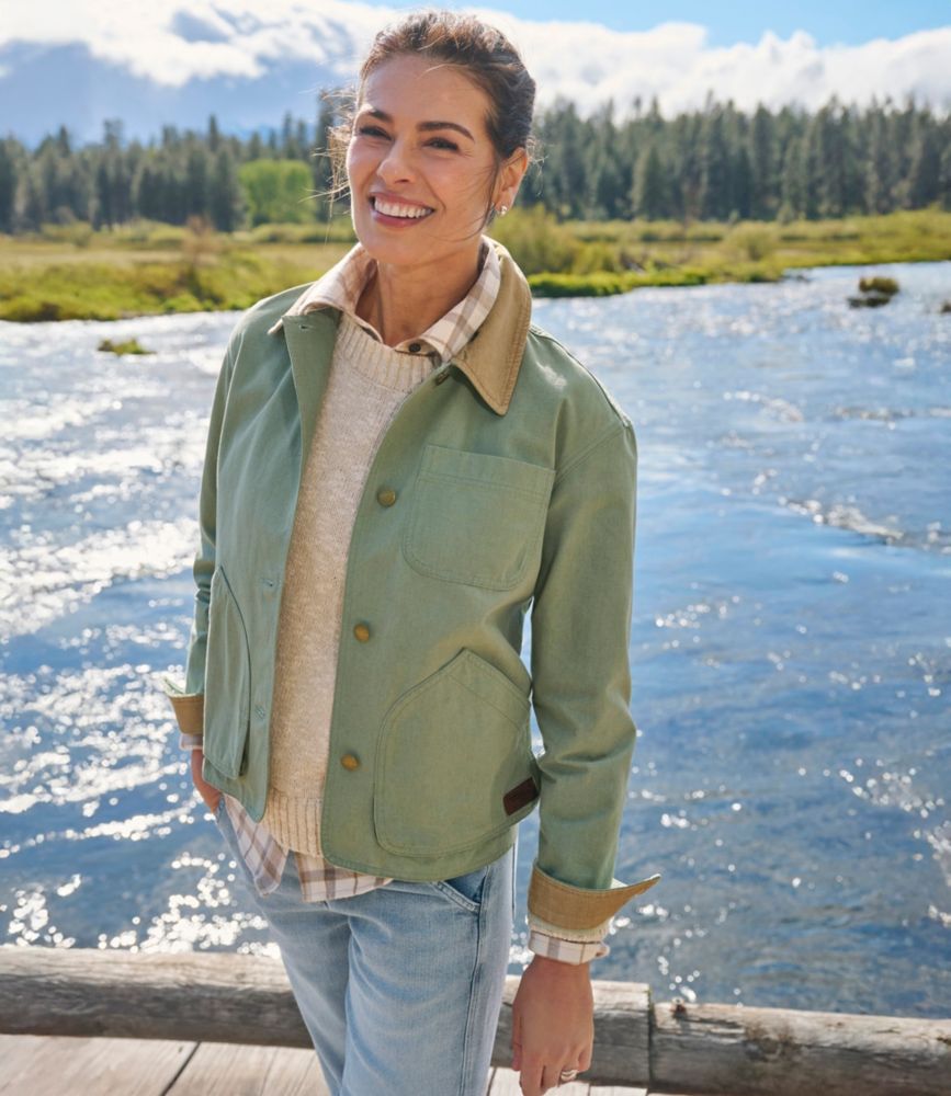 Women's Lightweight Field Jacket, Faded Sage, small image number 9