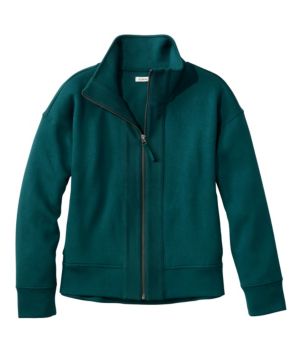 Women's L.L.Bean CloudSoft Top, Full-Zip, New