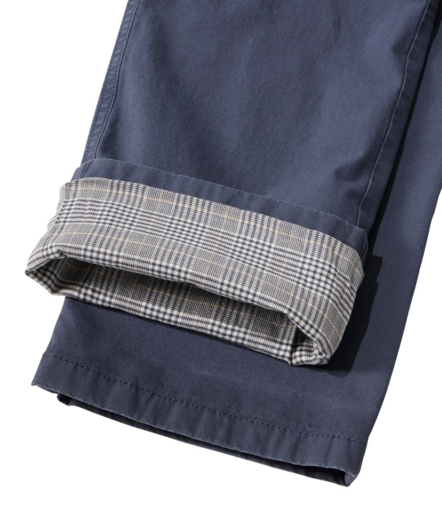 Women's 207 Vintage Cotton Canvas Pants, Mid-Rise Straight-Leg Cargo Lined, Carbon Navy, small image number 4
