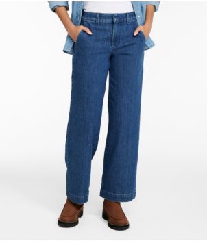 Women's True Shape Jeans, High-Rise Wide-Leg Trouser, New