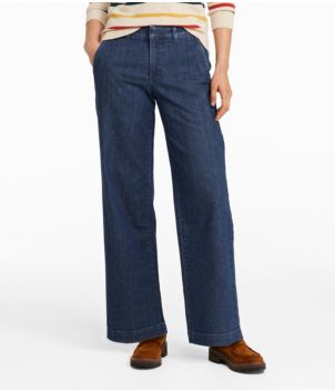Women's True Shape Jeans, High-Rise Wide-Leg Trouser, New
