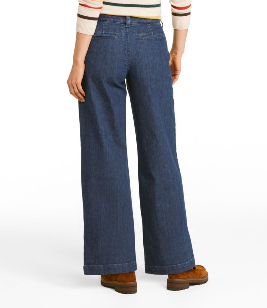 Women's True Shape Jeans, High-Rise Wide-Leg Trouser