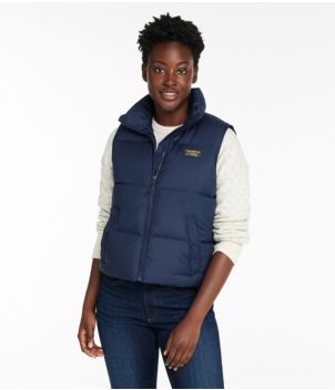 Women's Mountain Classic Down Vest, Cropped, New