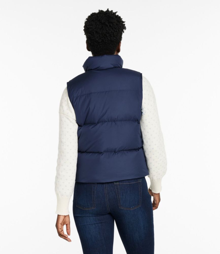 Women's Mountain Classic Down Vest, Cropped, Eggplant, small image number 3