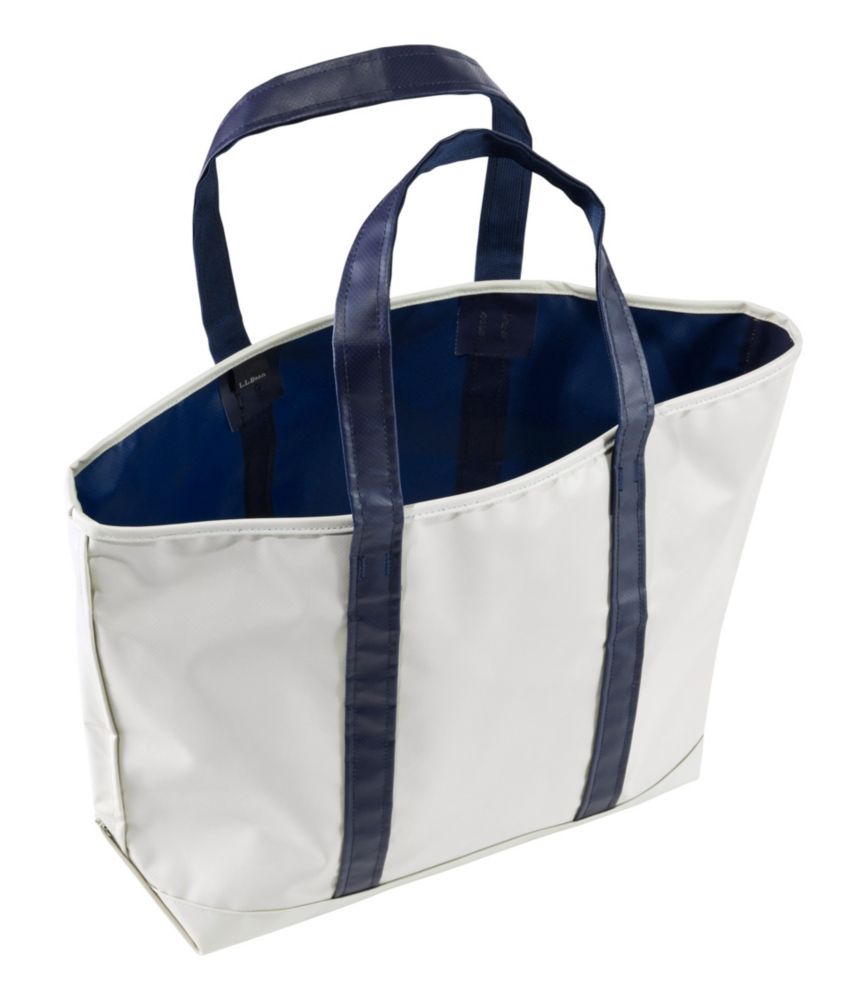 Maine Isle Tote, Mineral Blue/Coastal Aqua, small image number 3