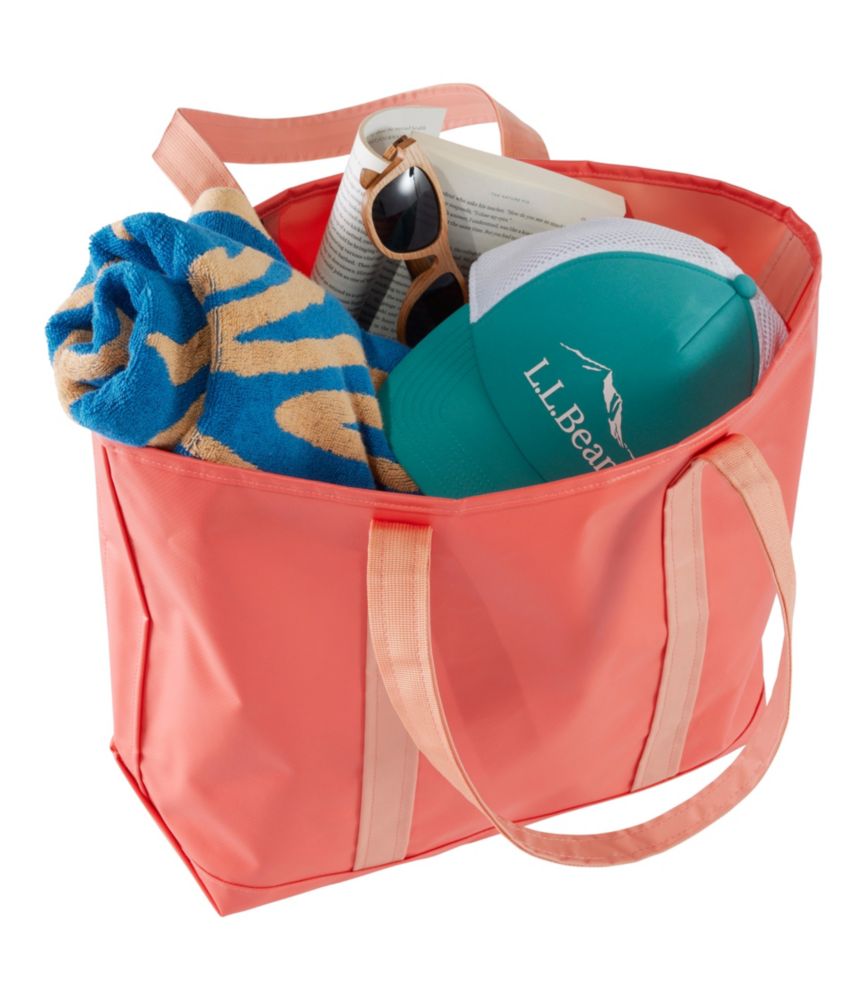 Maine Isle Tote, Mineral Blue/Coastal Aqua, small image number 4