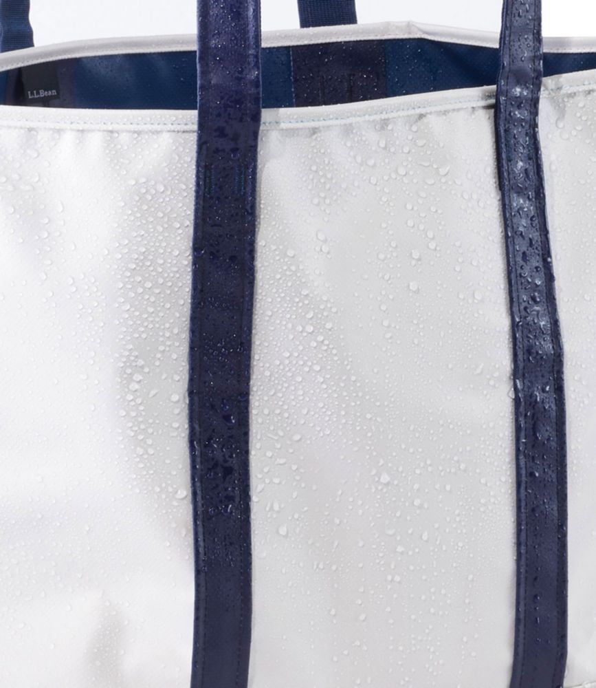 Maine Isle Tote, Mineral Blue/Coastal Aqua, small image number 5