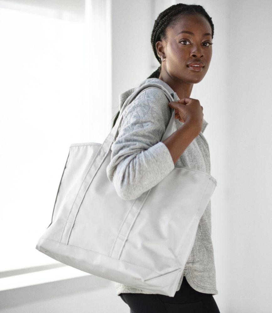 Maine Isle Tote, Mineral Blue/Coastal Aqua, small image number 7