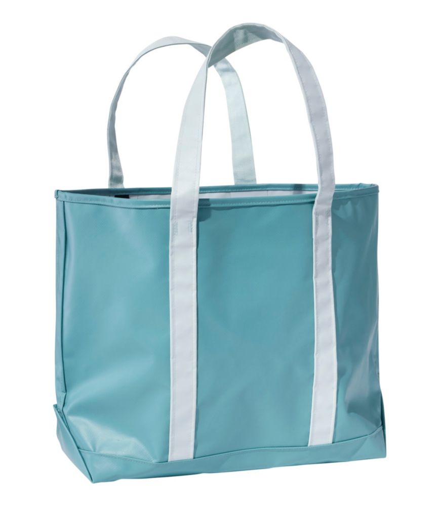 Maine Isle Tote, Mineral Blue/Coastal Aqua, small image number 1