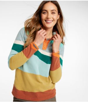 Women's All Season Access Fleece Pullover, Print, New