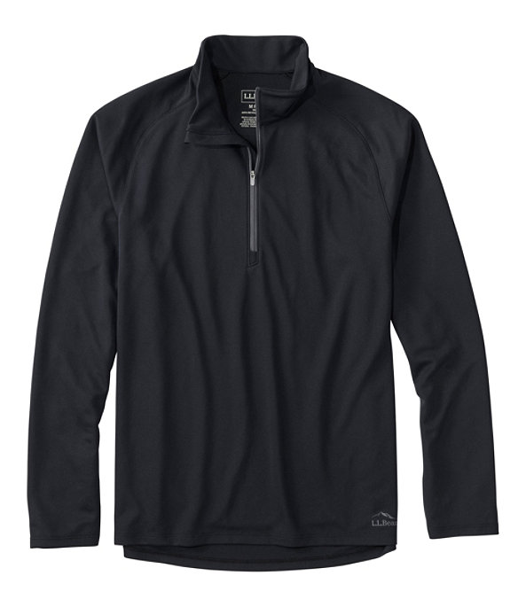 Lightweight Sport Shirt Quarter Zip , Ink Black, large image number 0