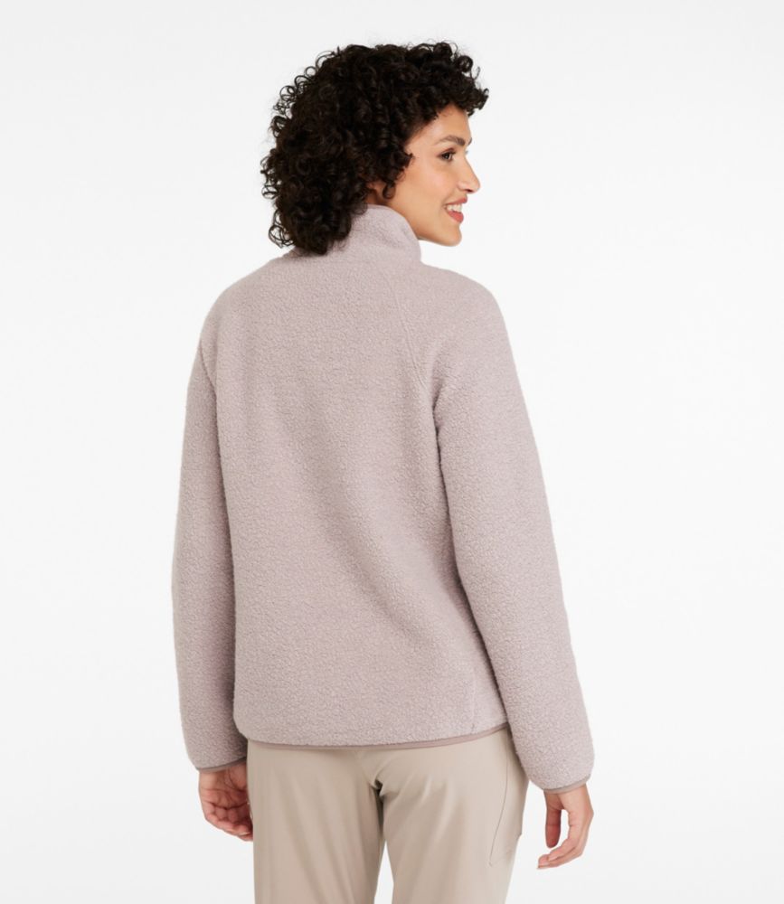 Women's All Season Wool Fleece Pullover, Balsam, small image number 3