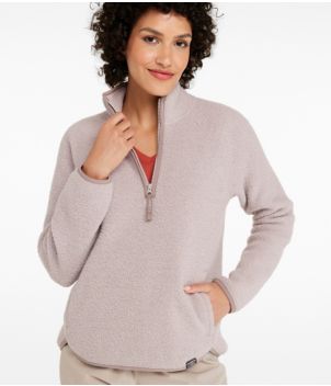 Women's All Season Wool Fleece Pullover, New