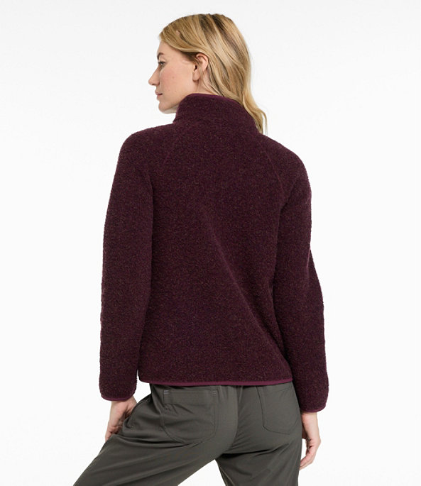 All Season Wool Fleece Full-Zip Jacket , , large image number 2