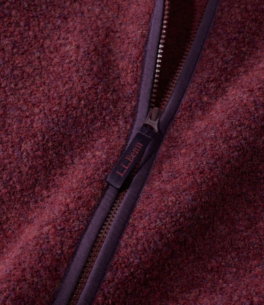Women's All Season Wool Fleece Full-Zip Jacket, Balsam, small image number 5
