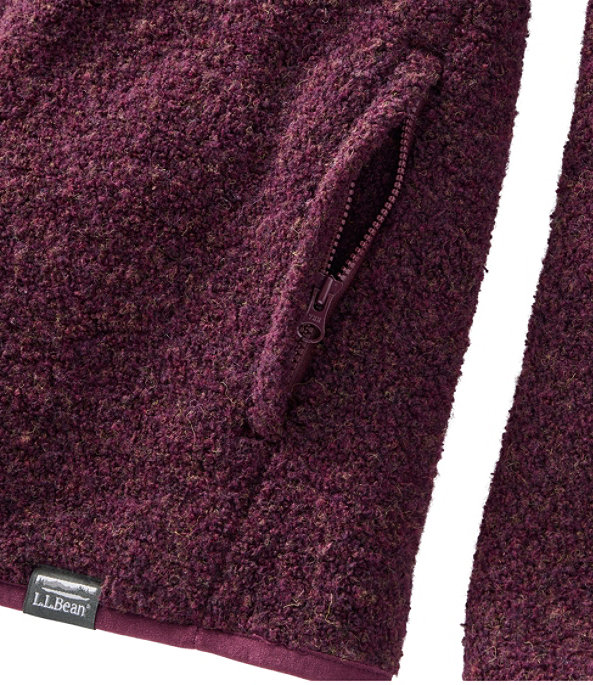 All Season Wool Fleece Full-Zip Jacket , , large image number 5