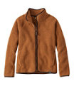 All Season Wool Fleece Full-Zip Jacket , Nutmeg, small image number 0