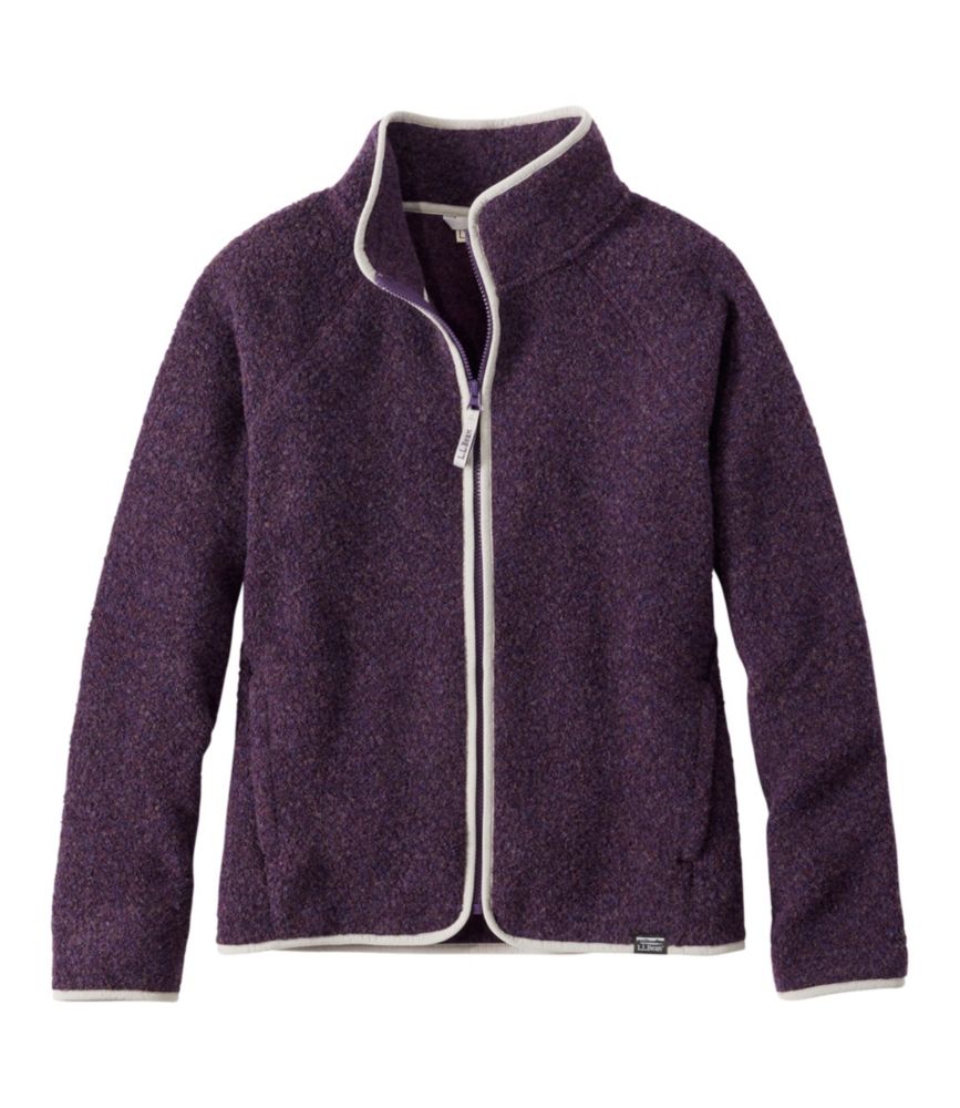Women's All Season Wool Fleece Full-Zip Jacket