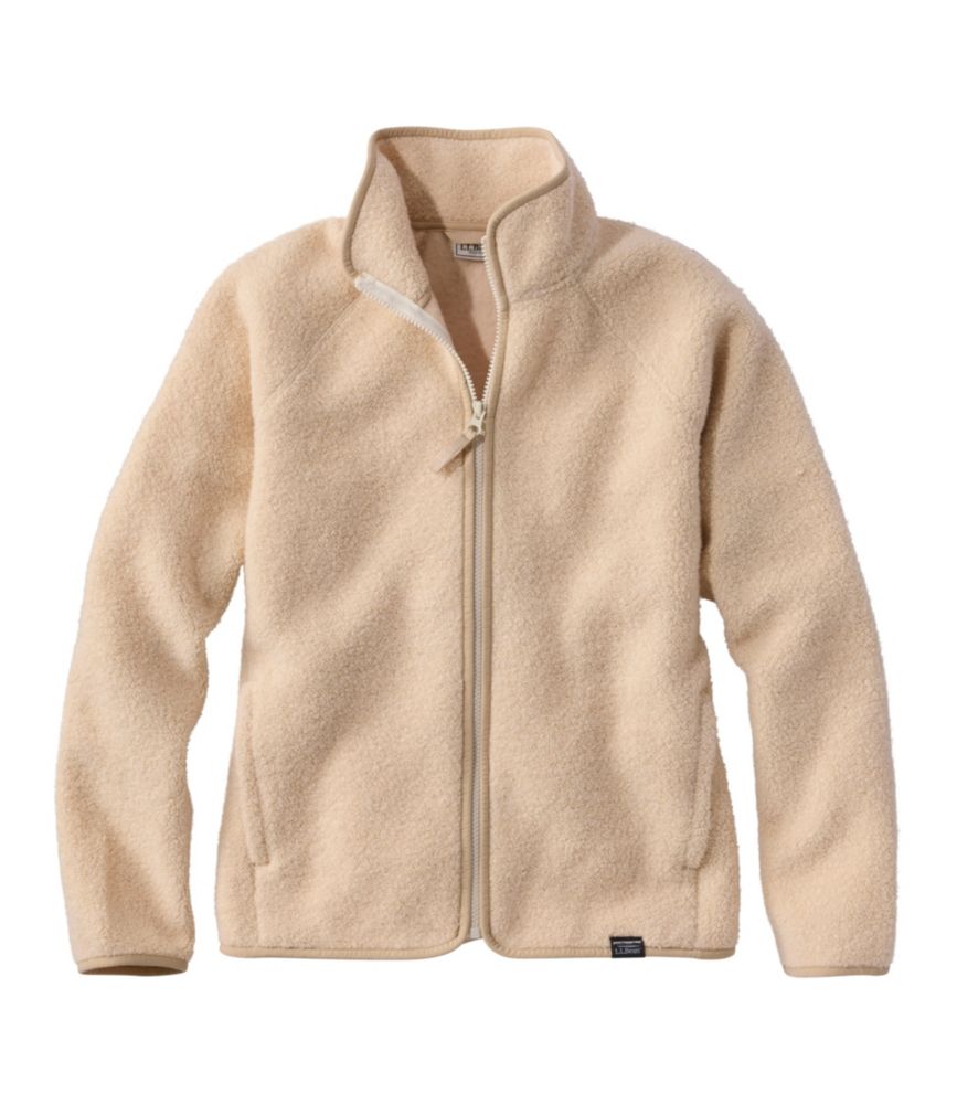 Women's All Season Wool Fleece Full-Zip Jacket