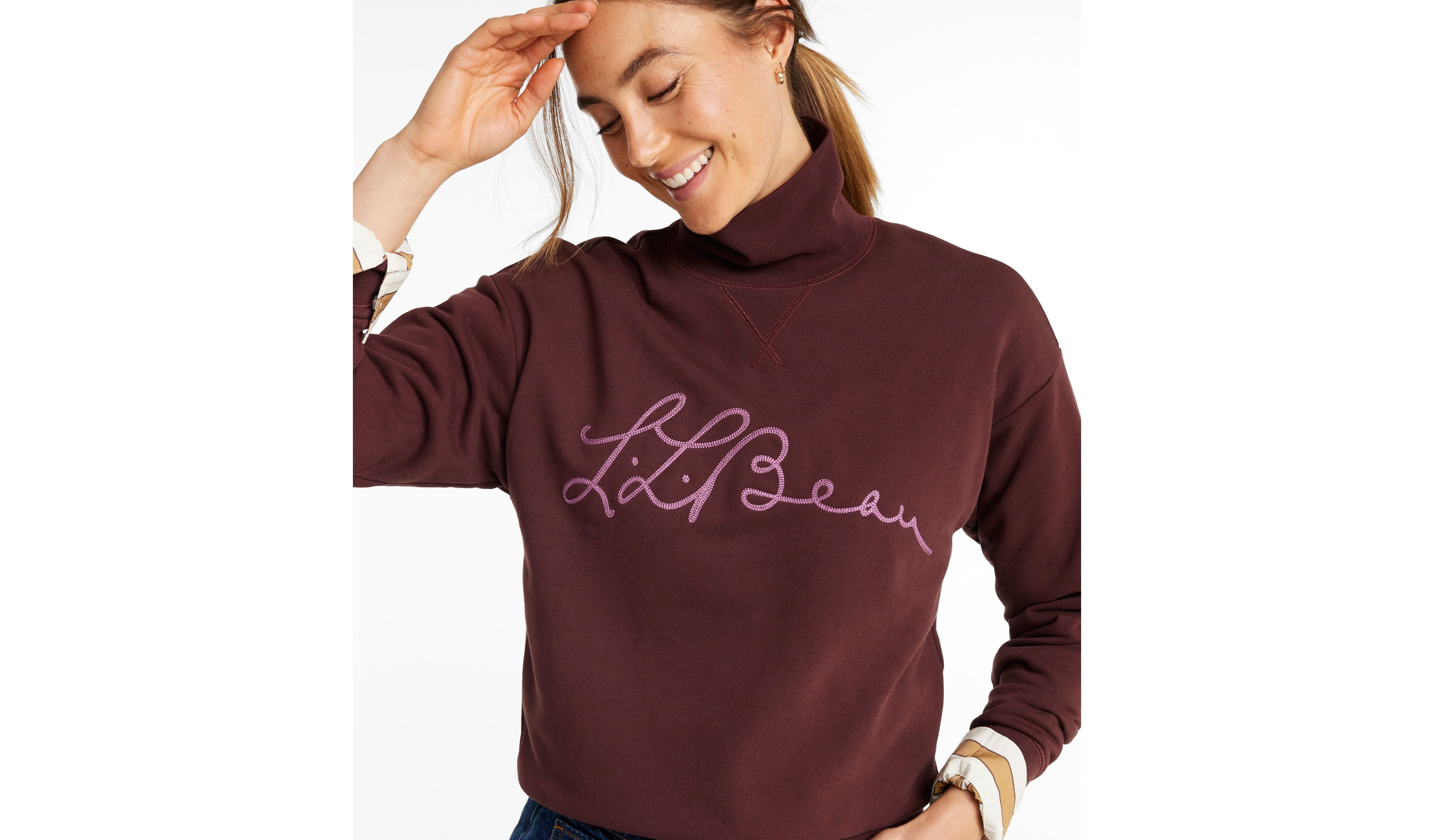 Signature Camp Sweatshirt, Mockneck Logo