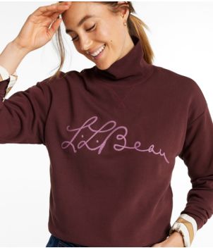 Signature Camp Sweatshirt, Mockneck Logo, New